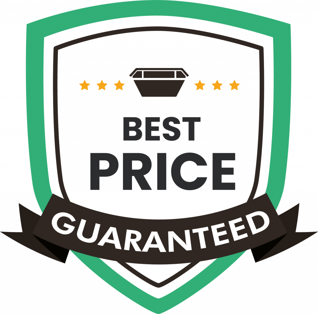 Shield icon presenting best price guaranteed