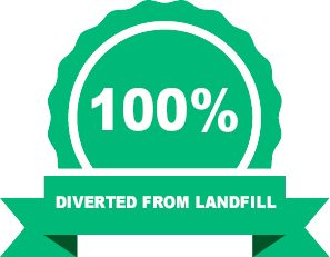 100% Diverted from landfill